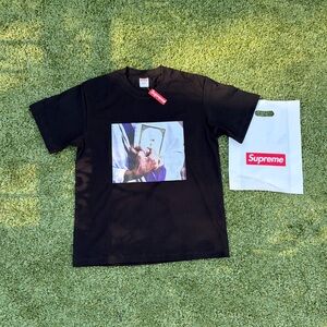Supreme Black Graphic T shirt Brand New Size S